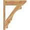 Ekena Millwork Balboa Slat Rough Sawn Outlooker, Western Red Cedar, 8"W x 28"D x 36"H OUT08X28X36BOA06RWR - alternate 4